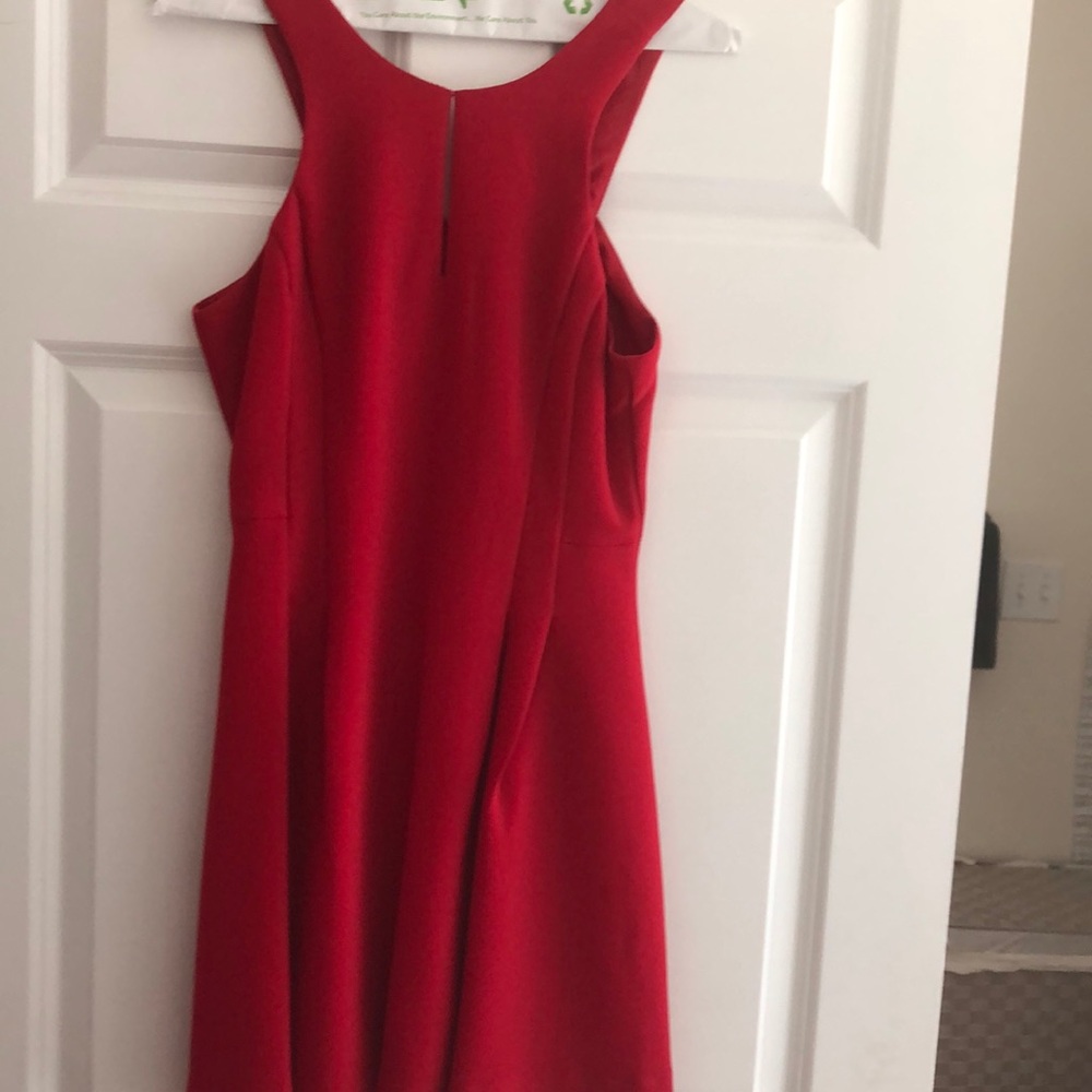 Red bcbg dress